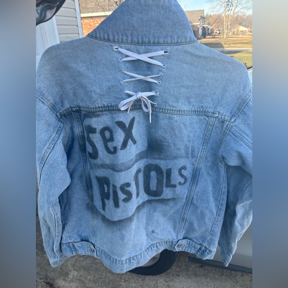 Vintage Sex Pistols Jean Jacket